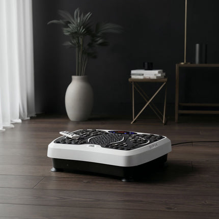 Platformă vibratoare cu benzi de rezistență, Bluetooth, 5 programe
