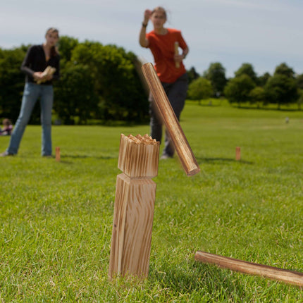 Set de jocuri din lemn Viking Kubb