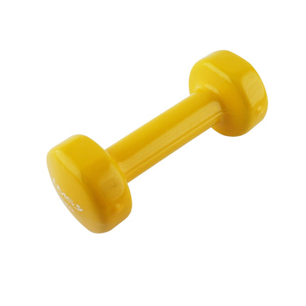 Gantera pentru scufundare din vinil 1 kg - Mâner anti-alunecare