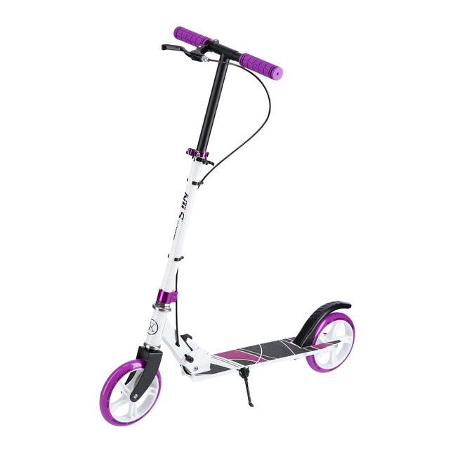 Trotineta violet, pliabil, design ușor