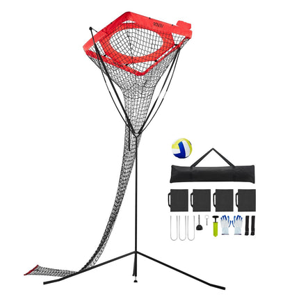 Volleyball Setter Training Net, Adjustable Height & Angle