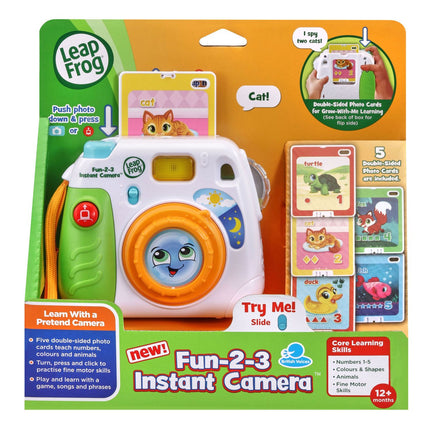 Vtech Jucărie Educativă Fun-2-3 Aparat foto instantaneu (în limba engleză)