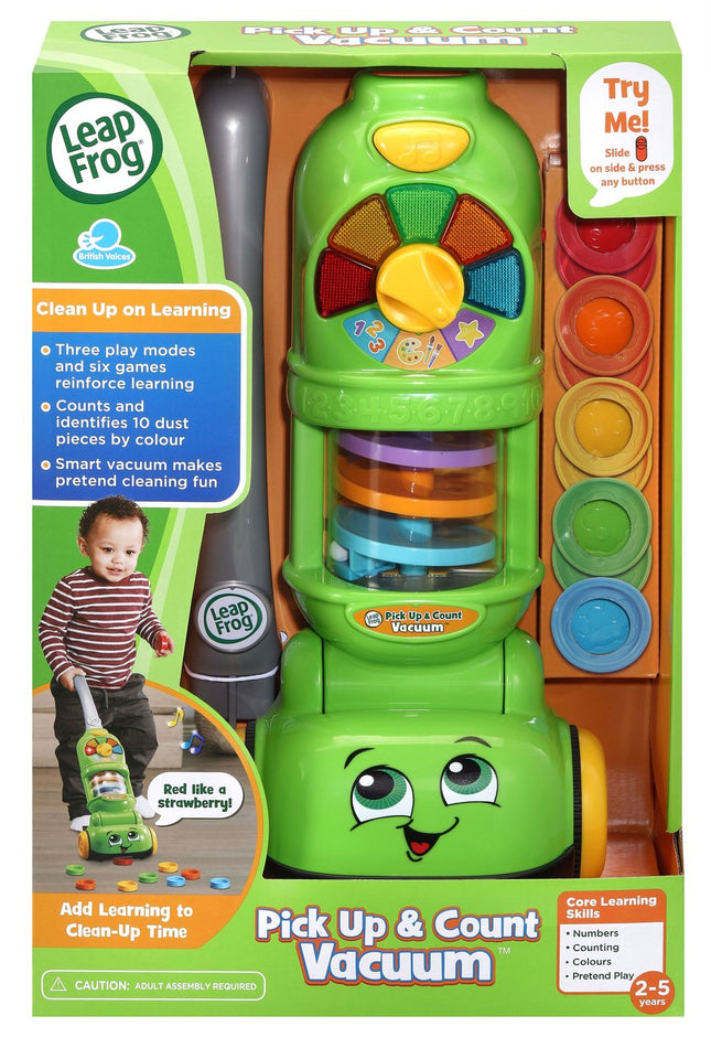 Vtech Jucărie Educativă Aspirator Pick Up & Count (În limba engleză)