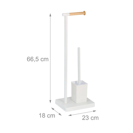 Set WC cu 2 capete de perie de schimb