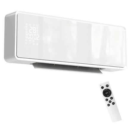 Încălzitor ceramic de 2000 W, montat pe perete, termostat, temporizator
