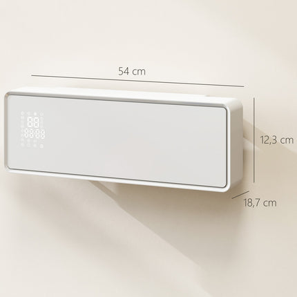 Încălzitor ceramic de 2000 W, montat pe perete, termostat, temporizator