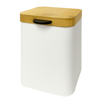 Coș de gunoi pentru baie, montat pe perete, 3L, capac cu închidere silențioasă