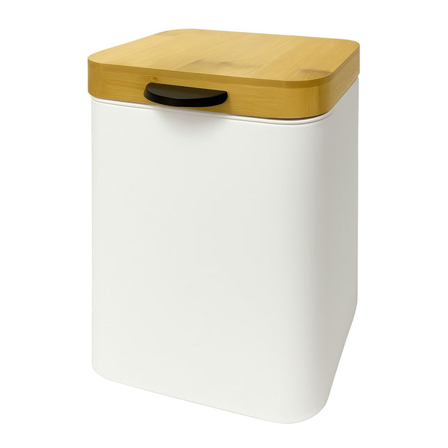 Coș de gunoi pentru baie, montat pe perete, 3L, capac cu închidere silențioasă