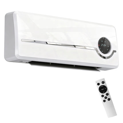 Încălzitor ceramic de perete, 2000W, telecomandă, afișaj LED