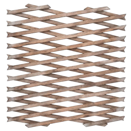 Spalier extensibil pentru plante din molid, montat pe perete, set de 3