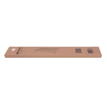 Uscător de rufe pliabil, montat pe perete, aluminiu, 80 cm