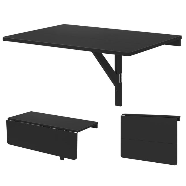 Masa Plianta Montata Perete Masa Bucatarie Economisire Spatiu Masa Plianta Perete 80 x 60 cm Negru