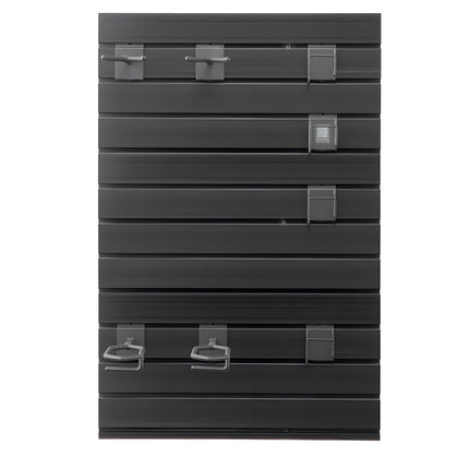 Wall-Mounted Gun Rack, Holds 2 Rifles and 4 Handguns