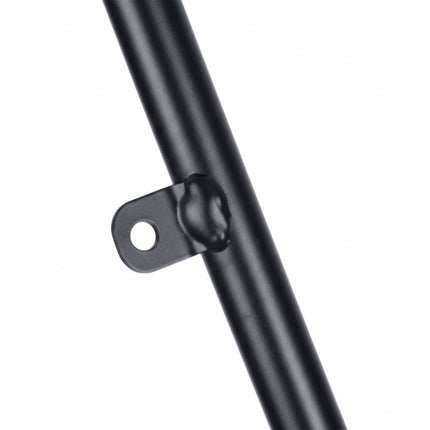Spalier cu arc de trandafiri semi-montat pe perete, metal negru
