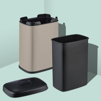 Coș de gunoi montat pe perete, 5L, capac detașabil