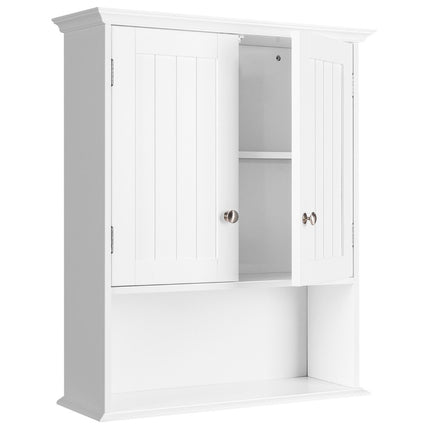 Dulap de perete Dulap de perete de baie Dulap de perete din lemn 60 x 20 x 70,5 cm alb