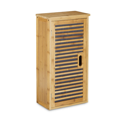Dulap de perete pentru baie Bamboo 2 rafturi