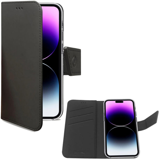 Wallet Case iPhone 14 Pro Max Black