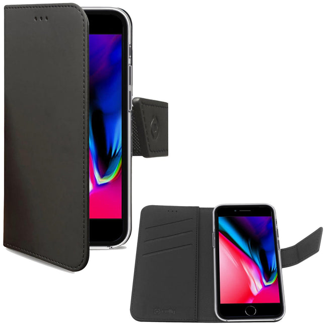 Wallet Case iPhone 7/8/SE 2020/SE 2022 Black