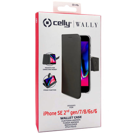 Wallet Case iPhone 7/8/SE 2020/SE 2022 Black