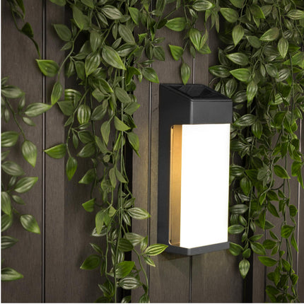 Wall lamp Solar cell with twilight sensor
