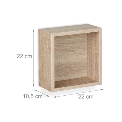 Set cub de rafturi de perete de 3