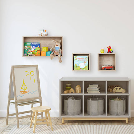 Set cub de rafturi de perete de 3