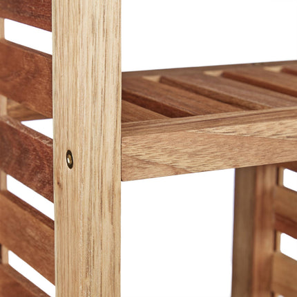 Wall shelf with 5 compartments