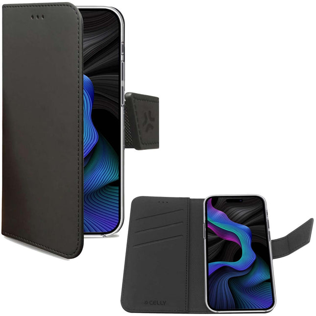 Wally Wallet Case Galaxy S23 FE Black