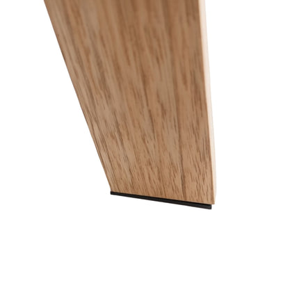 Walnut Towel Ladder with 4 Rungs and Side Hooks