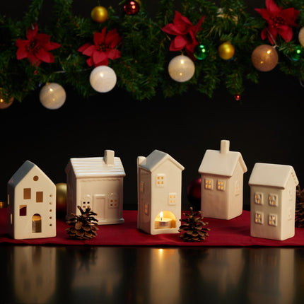 Warm light house ceramics