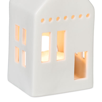 Ceramica casei cu lumină caldă