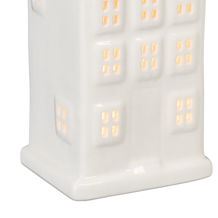 Ceramica casei cu lumină caldă