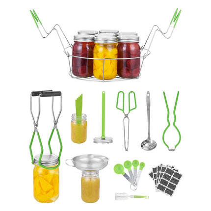 Water Bath Canning Kit, 9-Piece Stainless Steel Tool Set