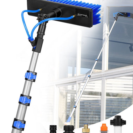 Water Fed Pole Kit, 3.6m Solar Panel Brush, 20m Hose