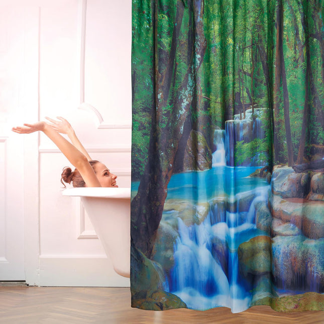 Perdeau de dus cascada 200x180 cm