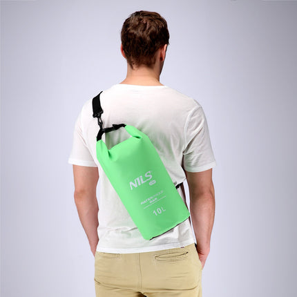 Geantă uscată impermeabilă de 10 l, verde