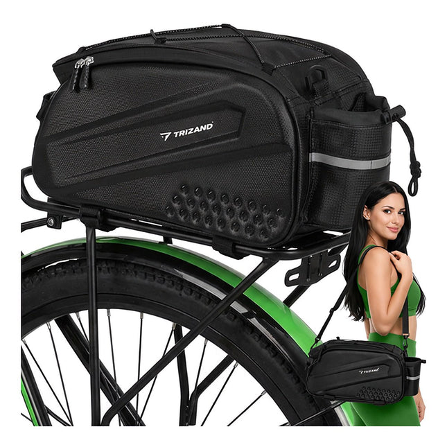 Geantă impermeabilă pentru portbagaj de bicicletă, 10L, reflectorizantă