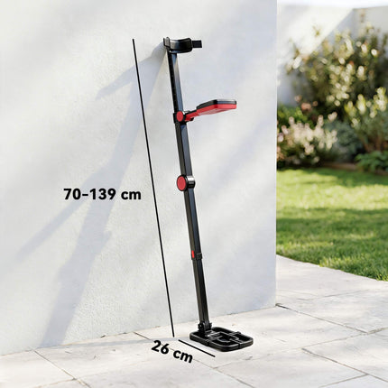 Detector de metale pliabil, impermeabil, cu LCD și căști