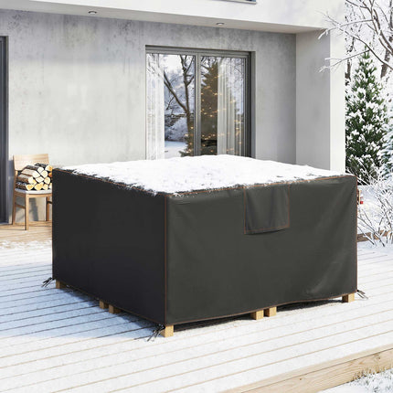 Husă impermeabilă pentru mobilier de grădină, 420D Oxford, 125x125x74cm