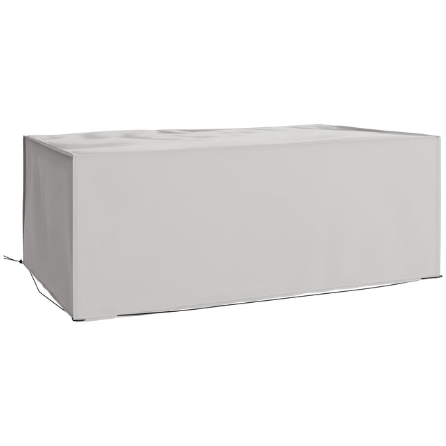 Husă impermeabilă pentru mobilier de grădină, 600D Oxford, 210x140x80 cm