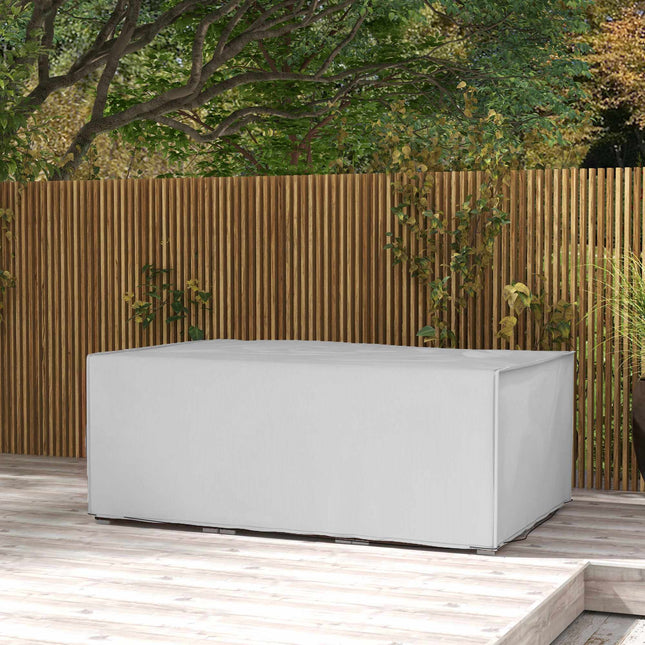 Husă impermeabilă pentru mobilier de grădină, 600D Oxford, 210x140x80 cm