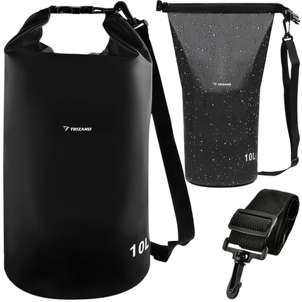 Geanta impermeabila 10L neagra 23565