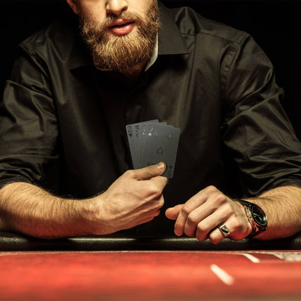 Cărți de poker rezistente la apă 2 seturi