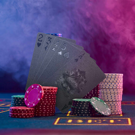 Cărți de poker rezistente la apă 2 seturi