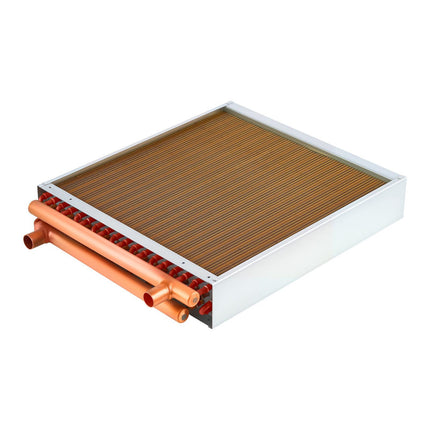 Water-to-Air Heat Exchanger Coil, 18 x 18 in, 120K BTU