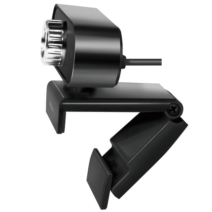 Webcam HD 1080p with built-in microphone