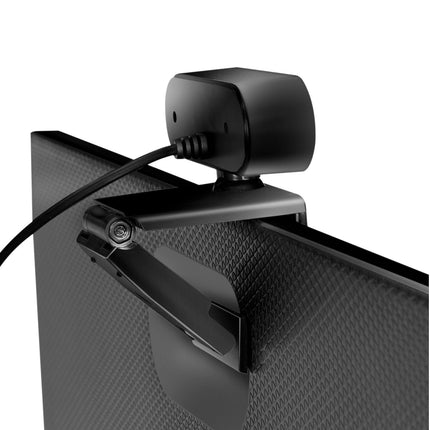 Webcam HD 720p with built-in microphone