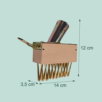 Set de perii pentru îmbinări cu buruieni și mușchi – 3 piese