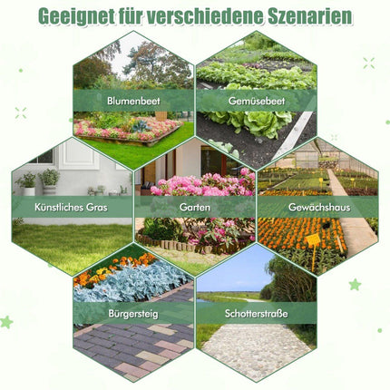 Weed control fleece 50m² garden fleece against weeds weed film PP black 50 x 1m-100 g/m²